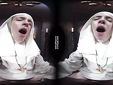 Damned Nun - fetish Anal hardcore with cumshot