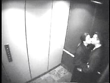 Hidden Cam - Blowjob In Elevator