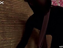 Catburglar Nylon Mask Blowjob