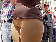 Blonde Cameltoe