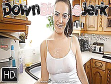 Jane In Wet Tshirt Deal - Downblousejerk