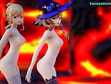 Jean & Lisa Hot Dance