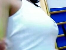 "Sports Babe Girl-on-girl Workout Session with Intense Orgasm"
