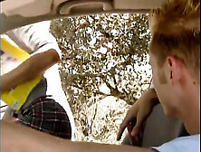 Blonde teen having deep sex