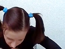 Raven-Haired Redhead Gets A Big Stick In Her Ass - Hardcore Anal Fucking