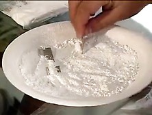 Old man and busty girl