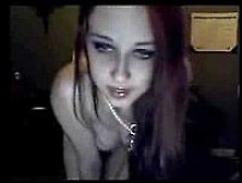 Goth Slut With Nice Tits Chatts On Livecam