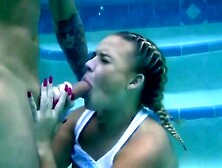 Underwater Cumshot In Mouth