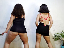 Latina girl, naked dance, twerking naked