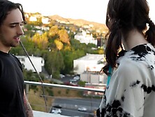 Tiny Alt Whore Knocked On the Wrong Door..  Lost T-beauty Gets Drilled Naive