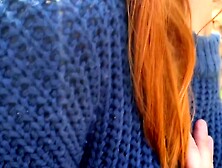 Redheaded Vixen Swallowing Big Dick's Lustful Creampie