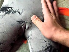 Wow,  the stepbrother dared to touch her vagina! Step-sister has such a pretty cunt and follows the contour of her vagina in her