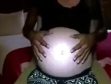 Blacked Pregnant Belly Rub #fuckyouwhiteboi