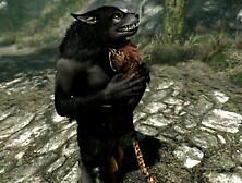 Skyrim Male Khajiit Fucks Female Werewolf