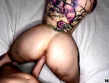 Playgirl from Uruguay gets her melons banged