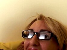 Amateur with old blonde wanting penis