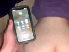 Bro Chats With His GF While Fukin Some Other Girl