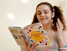 Teen Solo Masturbation Passion in a Perfect Erotic Fantasy