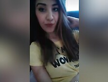 Turkish Girl In Yellow Shorts