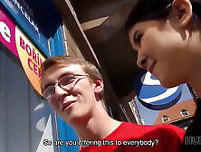 Hunt4k.  girl sucks dick and gets screwed for money in pickup porno vid