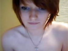 Hottie squirting on a webcam show