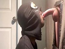 Gay Gloryhole Blowjob