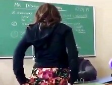 Showing Ass In Class