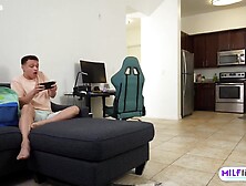 My Stepmom Anna Is Concupiscent & Preggo Creampie TEASER