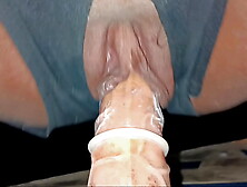 Youngster GF assfucked while using vibrator