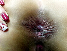 Winking anus extreme closeup