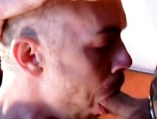 German Dilf Facial Jizzed After Anal