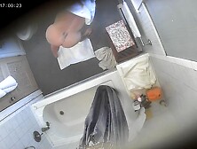 Wifes Friend Caught On Hidden Camera In Shower 2