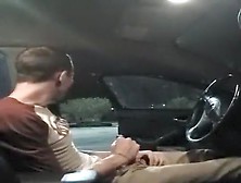 Young Fucked In His Car Outdoor