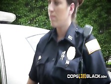 Horny Ladies In Cop Uniforms Arrested An Innocent Black Dude