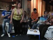 Fatties have fun in the pub