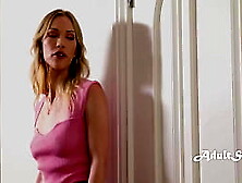 Tiny mother I'd like to fuck Invites Step Son Into The Bath To Finish Him Off,  After Interrupting