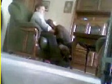 Hidden Cam Caught Mom And Dad Having Fun In Livingroom