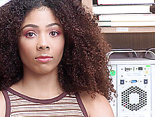 Ebony Slut,  Nia Nixon Was Caught Shoplifting And Ended Up Fucked,  To Learn Her Lesson