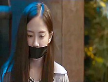 Chinese Girl Tape Gagged