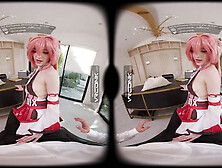 Vr Genshin Impact Yae Miko Cosplay Parody With Teen Melody Marks In Immersive Vr Porn