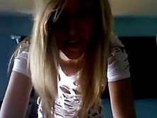 Blonde Teen Teases