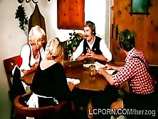 Perv Fucks A Filthy Blonde Grandma In Vintage Scene