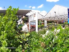 Tight Euro Amateur Outdoor Public Anal