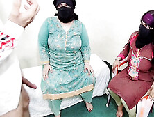 Awesome 3some Anal Fucking of 2 Indian Muslim Hot Bhabhi's with Dever