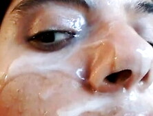 Cheap street hooker takes large load (6)