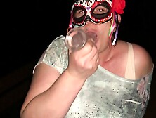 Masturbating At The Pensioners Bench 2