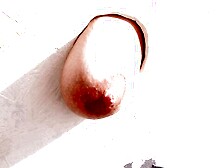 Cutie with big boobs Brylee Remington stimulates her shaved pussy