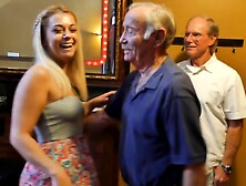 Kenzie Green Is Having 3Some With Two Kinky Old Guys