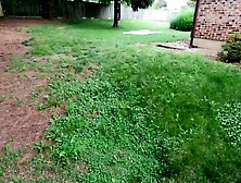 Flasher pulls his dick out for naked 18 year old sunbather inside park