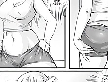 Two horny babe are looking for some hard cock in this comic